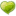 Heart green valentine