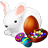Easter bunny chokolate