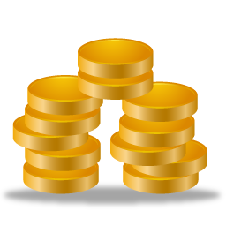 Earning money coins cash statements