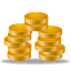 Earning money coins cash statements