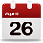 Calendar event date