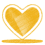 Love yellow heart