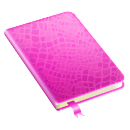 Book diary notepad