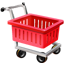 Empty shopping cart webshop ecommerce