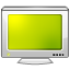 Computer monitor screen