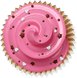 Cupcake cake muffin pink