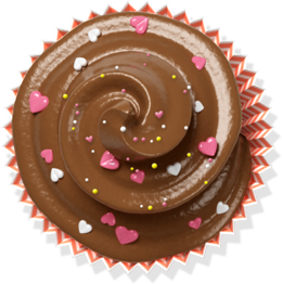 Muffin brown cake cupcake
