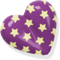 Heart love purple