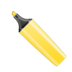 Highlighter pen marker yellow