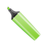Highlighter pen marker green