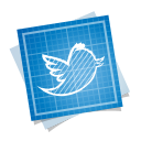 Social network bird twitter