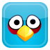Angry birds angry bird blue