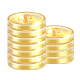 Coins money gold cash