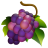 True vine food grapes