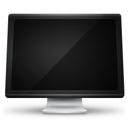 Screen monitor computer