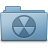 Blue folder burnable