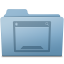 Blue folder desktop
