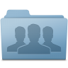 Blue folder group