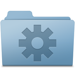 Blue folder setting