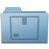 Blue folder stock