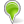 Map marker bubble vector chartreuse