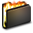 Burn black folder