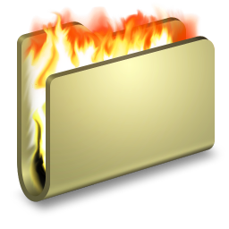 Burn folder