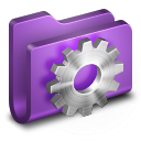 Developer purple folder
