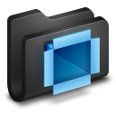 Dropbox black folder