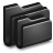 Folders black folder