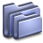 Folders blue folder