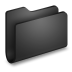 Generic black folder