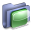 Ios icons blue folder