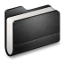 Library black folder