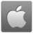 Apple network internet social logo
