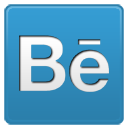 Behance network internet social logo