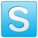 Skype social network internet logo