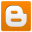 Blogger network internet social logo