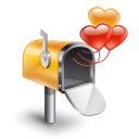Hearts box mail