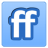 Friendfeed network internet social logo