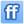 Friendfeed network internet social logo