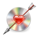 Love disc arrow