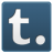 Tumblr network internet social facebook logo