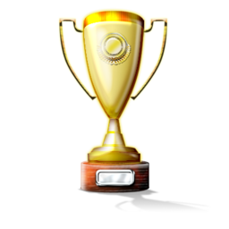 Prize trophy star award