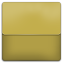 Plastic folder yellow
