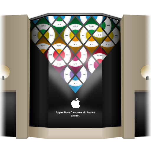 Apple store louvre front cover