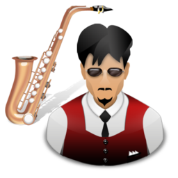Saxophone musician