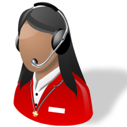 Lady Woman Receptionist Support Vista 256px Icon Gallery