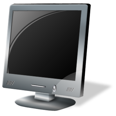 Computer lcd monitor screen