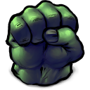 Comics fist hulk